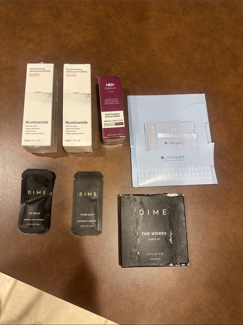 Skincare Product Assortment